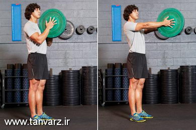 حرکت اسکوئیز با صفحه